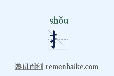 扌是什么意思的图片